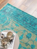 Dywan FRENCIE 2 kolor turkusowy styl ornament 160x235 Benuta - RUG/BENUT/FRENCIE/2/TURQUOISE/160x235