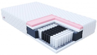 Materac kieszeniowy H2H3 VERO MAX 160x200x25 PREMIUM JERSEY