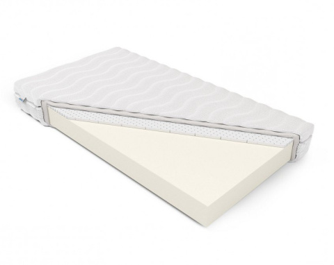 Materac piankowy z lateksem H2 Nike Plus 140x200x18 Aloe Vera