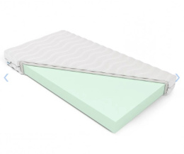 Materac wysokoelastyczny Mojry H2 Aloe Vera  80x190x15 