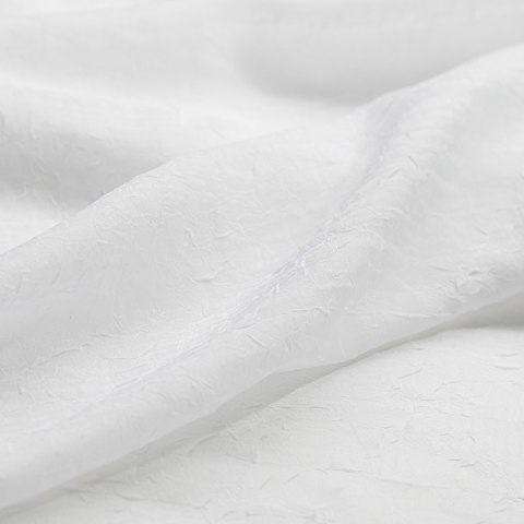 Firana KRESZ kolor biały styl klasyczny flex flex 5,5 cm z podwójną zakładką woal gnieciony 140x270 homede - SCURT/HOM/KRESZ/FLE