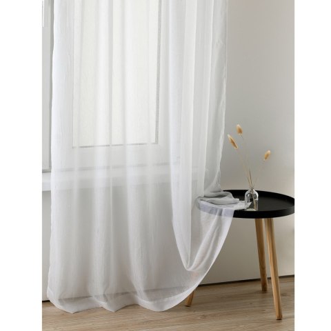 Firana KRESZ kolor biały styl klasyczny tunel tunel 5 cm woal gnieciony 280x175 homede - SCURT/HOM/KRESZ/TUNNEL/WHITE/280x175