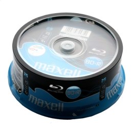 MAXELL BD-R BLU-RAY 25GB 4X FULL INKJET PRINT CAKE*25 [276071.00.TW]