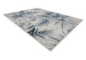 Dywan ORLA MONSTERA 2 kolor szary roślinny styl tropikalny 157x220 Hakano - RUG/LU/ORLA/MONSTERA2/GREY/157x220