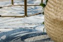 Dywan ORLA MONSTERA 2 kolor szary roślinny styl tropikalny 157x220 Hakano - RUG/LU/ORLA/MONSTERA2/GREY/157x220
