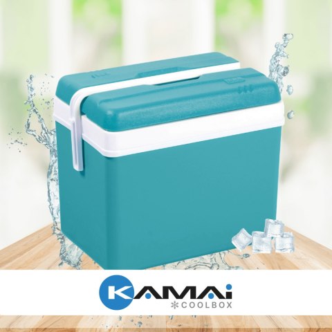 Lodówka EDA 35L Turkusowa Kamai Kamai COOLBOX