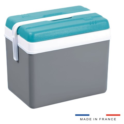 Lodówka EDA 35L Szara z Turkusową Pokrywą Kamai Kamai COOLBOX