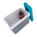 Lodówka EDA 35L Szara z Turkusową Pokrywą Kamai Kamai COOLBOX