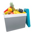 Lodówka EDA 35L Szara z Turkusową Pokrywą Kamai Kamai COOLBOX
