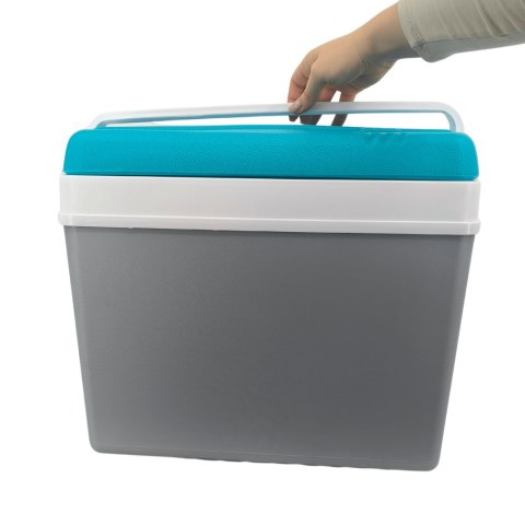 Lodówka EDA 35L Szara z Turkusową Pokrywą Kamai Kamai COOLBOX