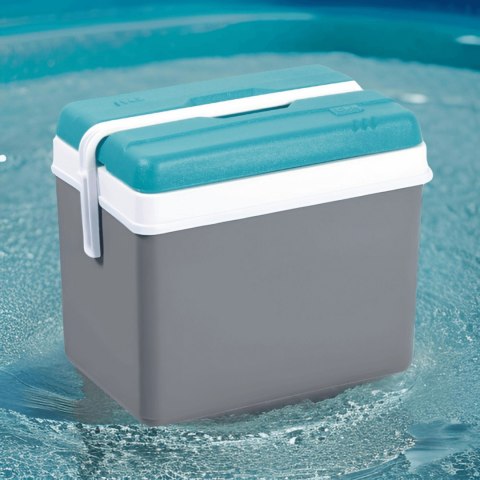 Lodówka EDA 35L Szara z Turkusową Pokrywą Kamai Kamai COOLBOX