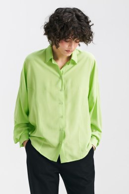 Bluzka oversize fason nietoperz B158 Limonka - Nife Nife