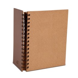 Album na spirali 30x30cm 30 ark brązowe eco 180g/m2