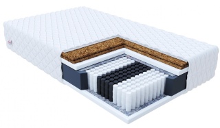 Materac multipocketowy kokos H4 H5 GRADO 140x200x19 PREMIUM JERSEY