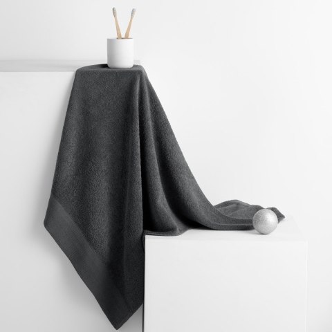 Ręcznik AMARI - AMELIAHOME kolor grafitowy styl klasyczny 50x100 AmeliaHome - TOWEL/AH/AMARI/CHAR/50x100