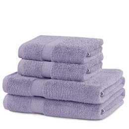 Ręcznik MARINA kolor liliowy styl klasyczny materiał bawełna 2*70x140+2*50x100 DecoKing - TOWEL/MARINA/LIL/SET2*70x140+2*50x100