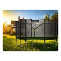 Trampolina ogrodowa 12ft/374cm z siatką zewnętrzną i drabinką Neo-Sport