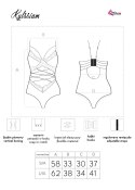 Body Kylssiam Black Czarny Collection LivCo Corsetti Fashion rozmiar - S/M CZARNY