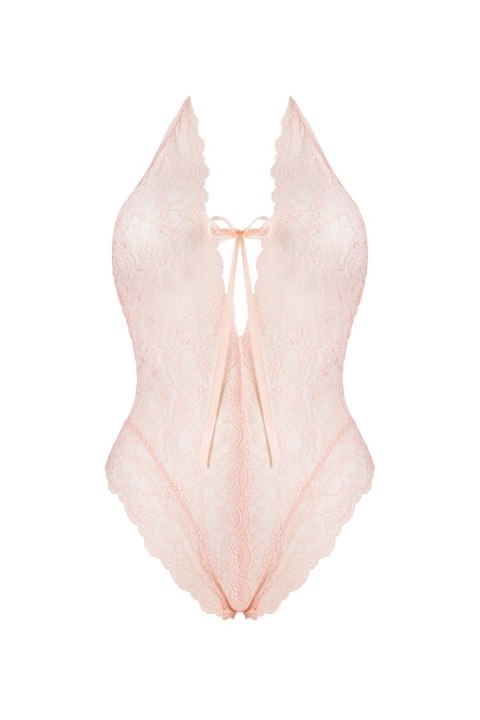 Body Lannuit Peach Emporio Pink Różowy Collection LivCo Corsetti Fashion rozmiar - L/XL PEACH