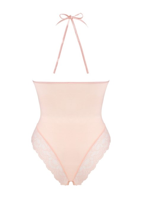 Body Lannuit Peach Emporio Pink Różowy Collection LivCo Corsetti Fashion rozmiar - L/XL PEACH