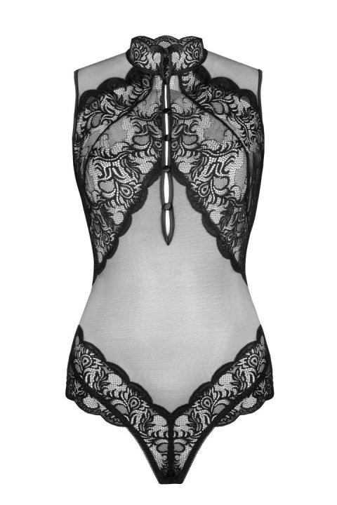 Body Sagen Black Czarny Collection LivCo Corsetti Fashion rozmiar - S/M BLACK