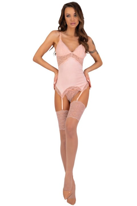 Gorset Persinne Peach Brzoskwiniowy Emporio Collection LivCo Corsetti Fashion rozmiar - L/XL PEACH