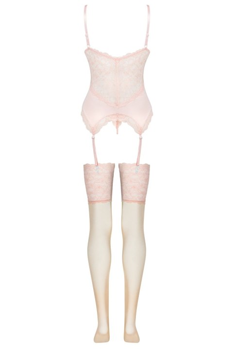 Gorset Persinne Peach Brzoskwiniowy Emporio Collection LivCo Corsetti Fashion rozmiar - S/M PEACH