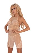 Vannas Beżowa Zmysłowa Koszulka Damska LivCo Corsetti Fashion rozmiar - L/XL BEŻOWY