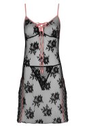 Zmysłowa Koszulka Damska Karonin Dubarry Black Czarny Collection LivCo Corsetti Fashion rozmiar - S/M BLACK