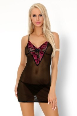 Zmysłowa Koszulka Damska Loritan LC 99185 Love Potion Black Czarny Collcetion LivCo Corsetti Fashion rozmiar - L/XL CZARNY