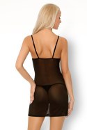 Zmysłowa Koszulka Damska Loritan LC 99185 Love Potion Black Czarny Collcetion LivCo Corsetti Fashion rozmiar - L/XL CZARNY