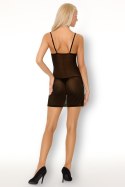 Zmysłowa Koszulka Damska Loritan LC 99185 Love Potion Black Czarny Collcetion LivCo Corsetti Fashion rozmiar - L/XL CZARNY