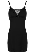Zmysłowa Koszulka Damska Nikaras Black Czarny LivCo Corsetti Fashion rozmiar - S/M BLACK