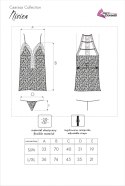 Zmysłowa Koszulka Damska Nivien LC 90600 Caarasa Collection LivCo Corsetti Fashion rozmiar - L/XL MULTI