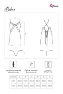 Zmysłowa Koszulka damska Raber Coffee Kawowy LC 90579 LivCo Corsetti Fashion rozmiar - S/M COFFEE