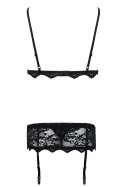 Zmysłowy komplet Belita LC 90231 Sognato Collection Black Czarny LivCo Corsetti Fashion rozmiar - L/XL CZARNY