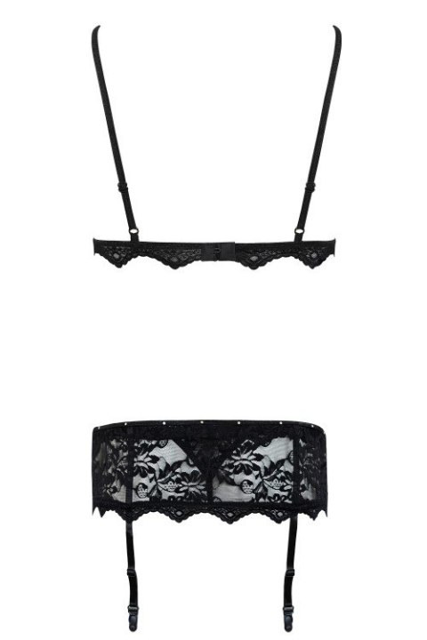 Zmysłowy komplet Belita LC 90231 Sognato Collection Black Czarny LivCo Corsetti Fashion rozmiar - L/XL CZARNY