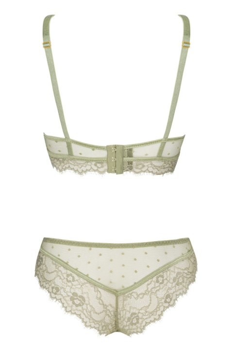 Zmysłowy komplet Pine Khaki LivCo Corsetti Fashion rozmiar - S/M KHAKI