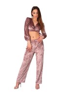 Zmysłowy komplet Setisa różowy / pink LivCo Corsetti Fashion rozmiar - S/M PINK