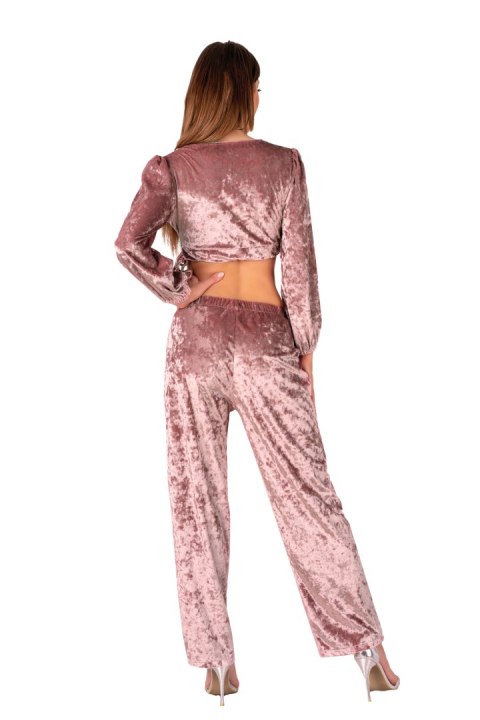 Zmysłowy komplet Setisa różowy / pink LivCo Corsetti Fashion rozmiar - S/M PINK