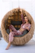 Zmysłowy komplet Setisa różowy / pink LivCo Corsetti Fashion rozmiar - S/M PINK