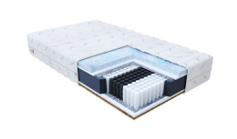 Materac multipocketowy dla osób z bólami kręgosłupa H3H4 90x200x22 BAMBOO