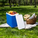 Lodówka CEGECO 24L Niebieska z Białą Pokrywą Kamai Kamai COOLBOX