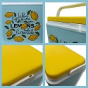 Lodówka CEGECO 24L Jasnoniebieska wzór Lemoniada Kamai Kamai COOLBOX