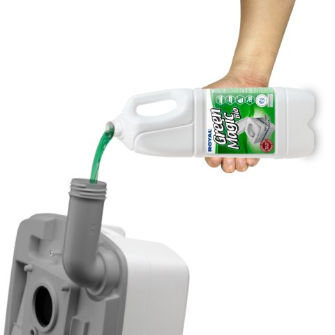 Koncentrat - Płyn 2L do toalet turystycznych GREEN MAGIC BIO Kamai Royal