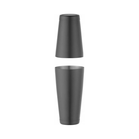 Shaker bostoński Tin-on-Tin, Bar up, 0,8L, czarny, ø90mm