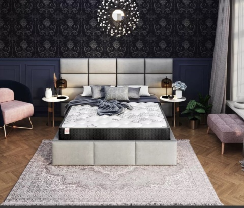 Materac multipocket VISCO H3H4 ATINA 180x200x19 CASHMERE BORDER COSIDO