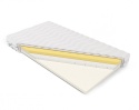 Materac piankowy memory z lateksem H1 Plastuś 80x140 Aloe Vera