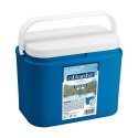 Lodówka turystyczna 10 L na wkłady mrożące, niebieska z białą pokrywą, wymiary 33x25,5x20 cm Kamai COOLBOX