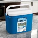 Lodówka turystyczna 10 L na wkłady mrożące, niebieska z białą pokrywą, wymiary 33x25,5x20 cm Kamai COOLBOX